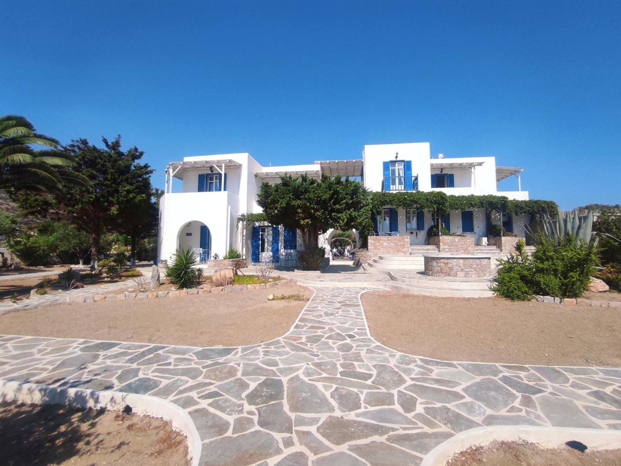 Villa Le Grand Bleu Katapola Exterior photo